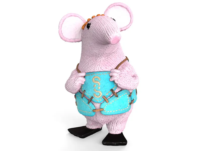 Clangers Small Artec Spider Europac 3D