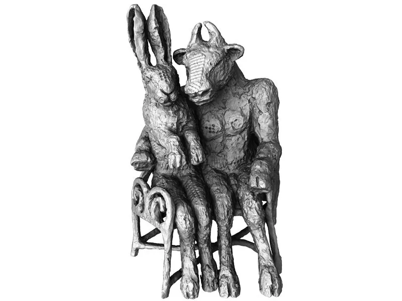Sophie Ryder The Minotaur And The HareArtec Spider Europac 3D