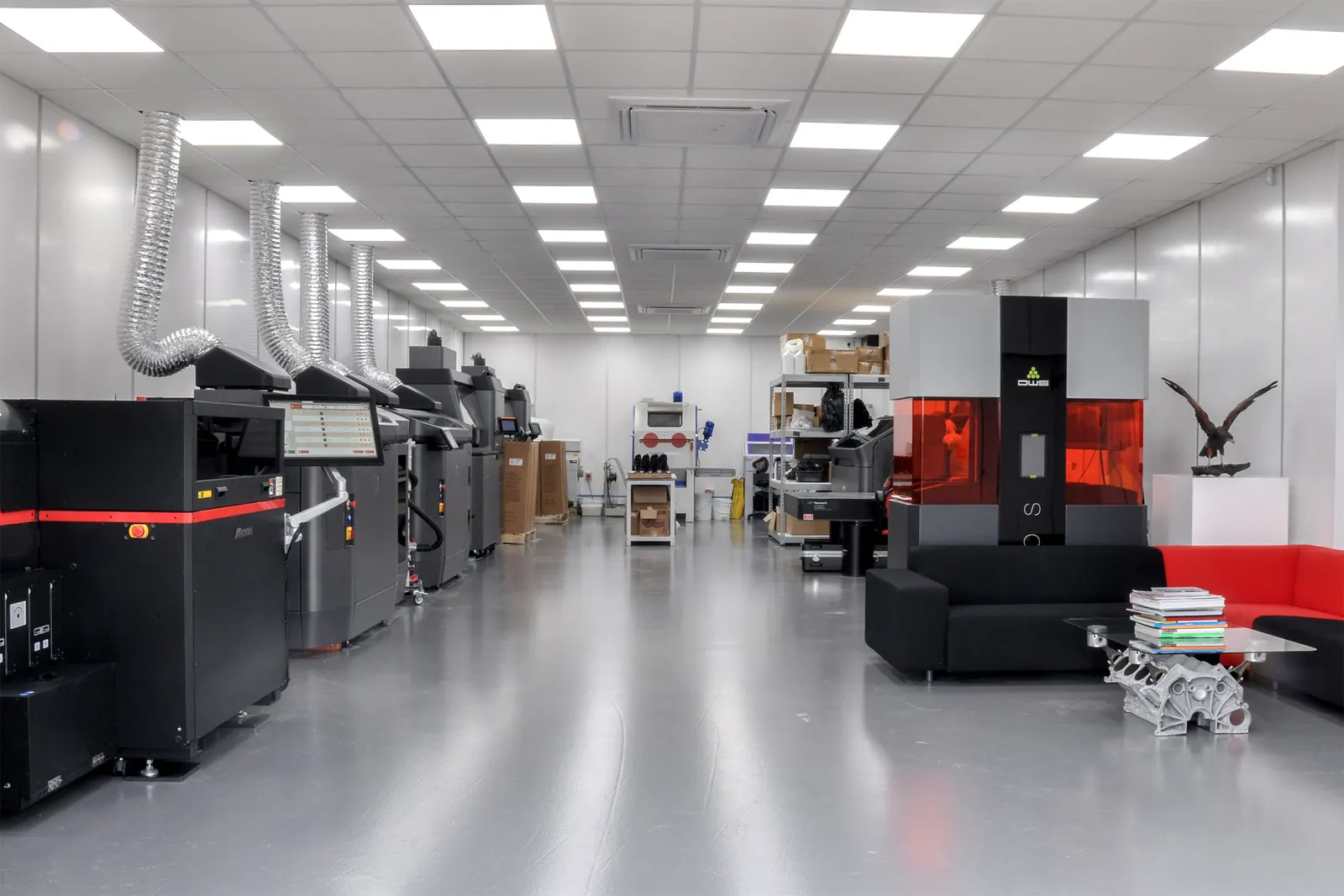 The 3D Printworx production floor