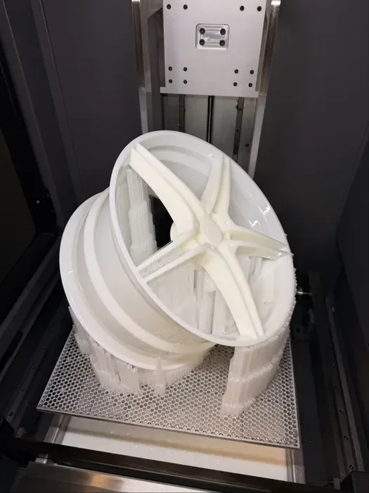 Part printed in Somos WaterShed White